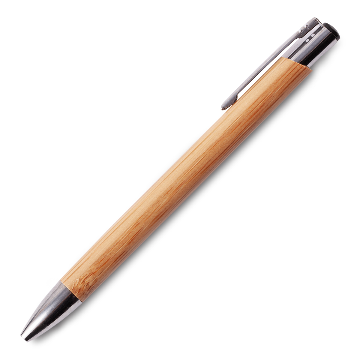 R01070.10 - Długopis Vizela w bambusowym etui, brązowy