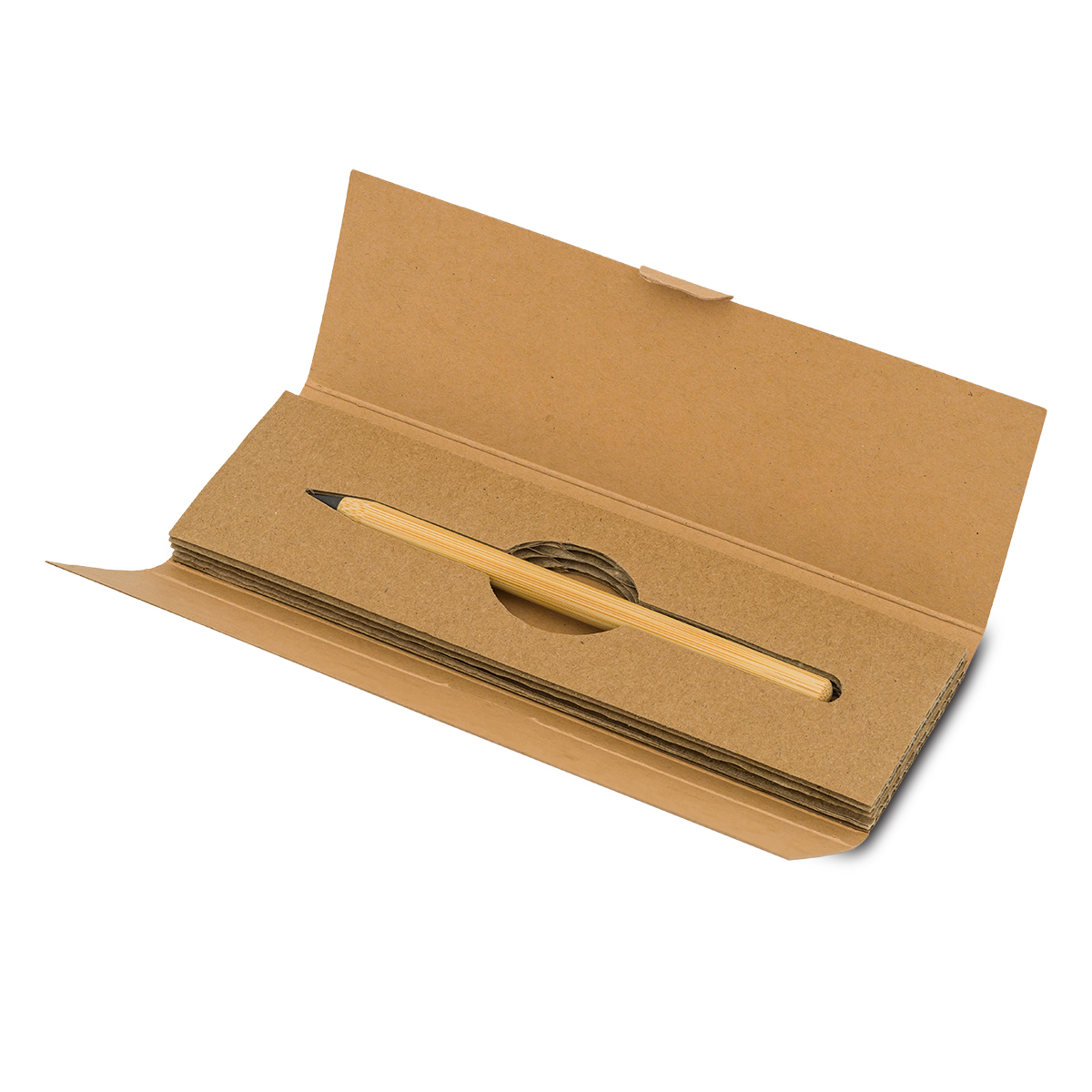 R02320.13 - Wieczny długopis/ołówek w etui Kony, beżowy