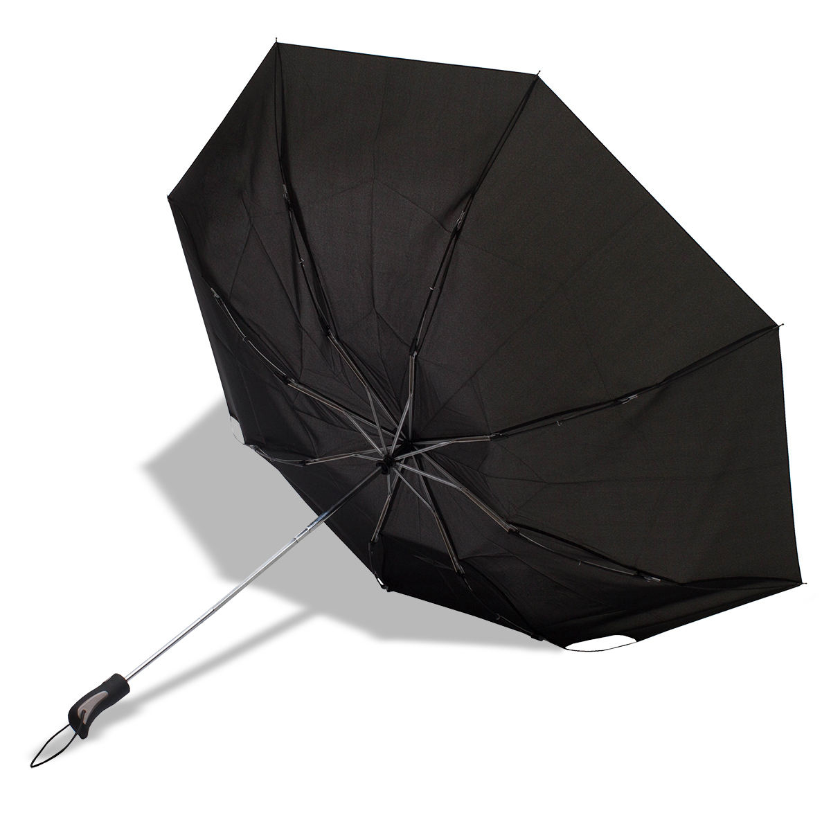 R07945.02 - Składany parasol sztormowy VERNIER, czarny