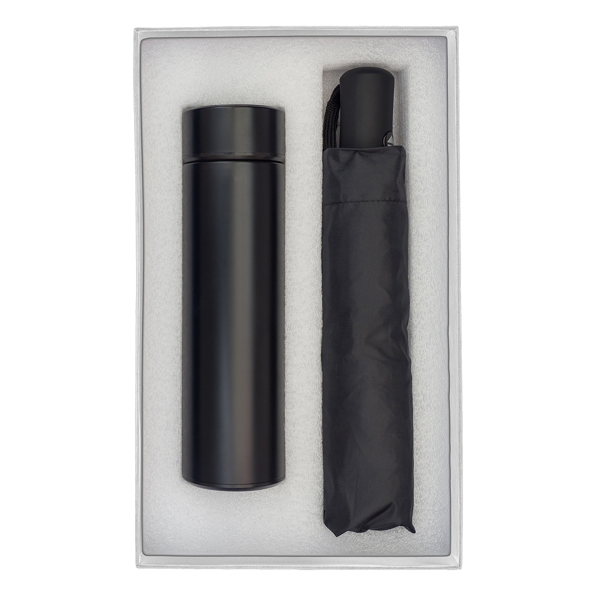 R08242.99 - Zestaw upominkowy kubek termiczny z parasolem Monaco, mix