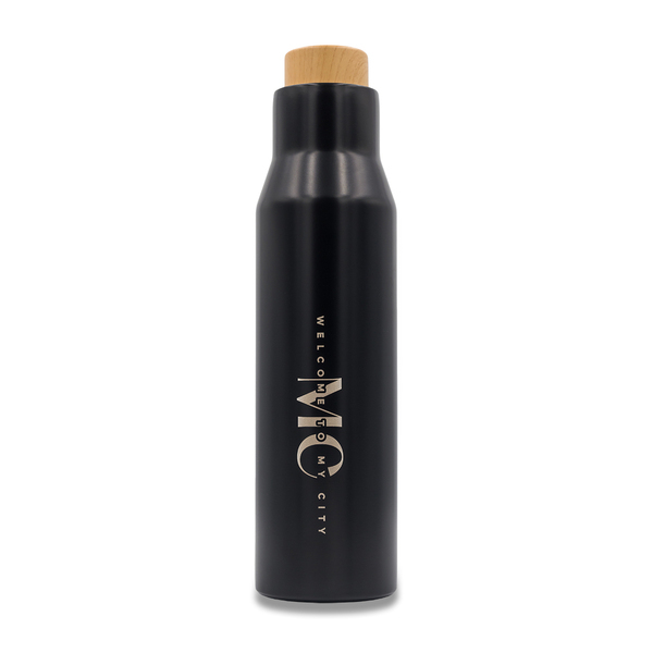 R08256.02 - Butelka termiczna Lavotto 500 ml, czarny