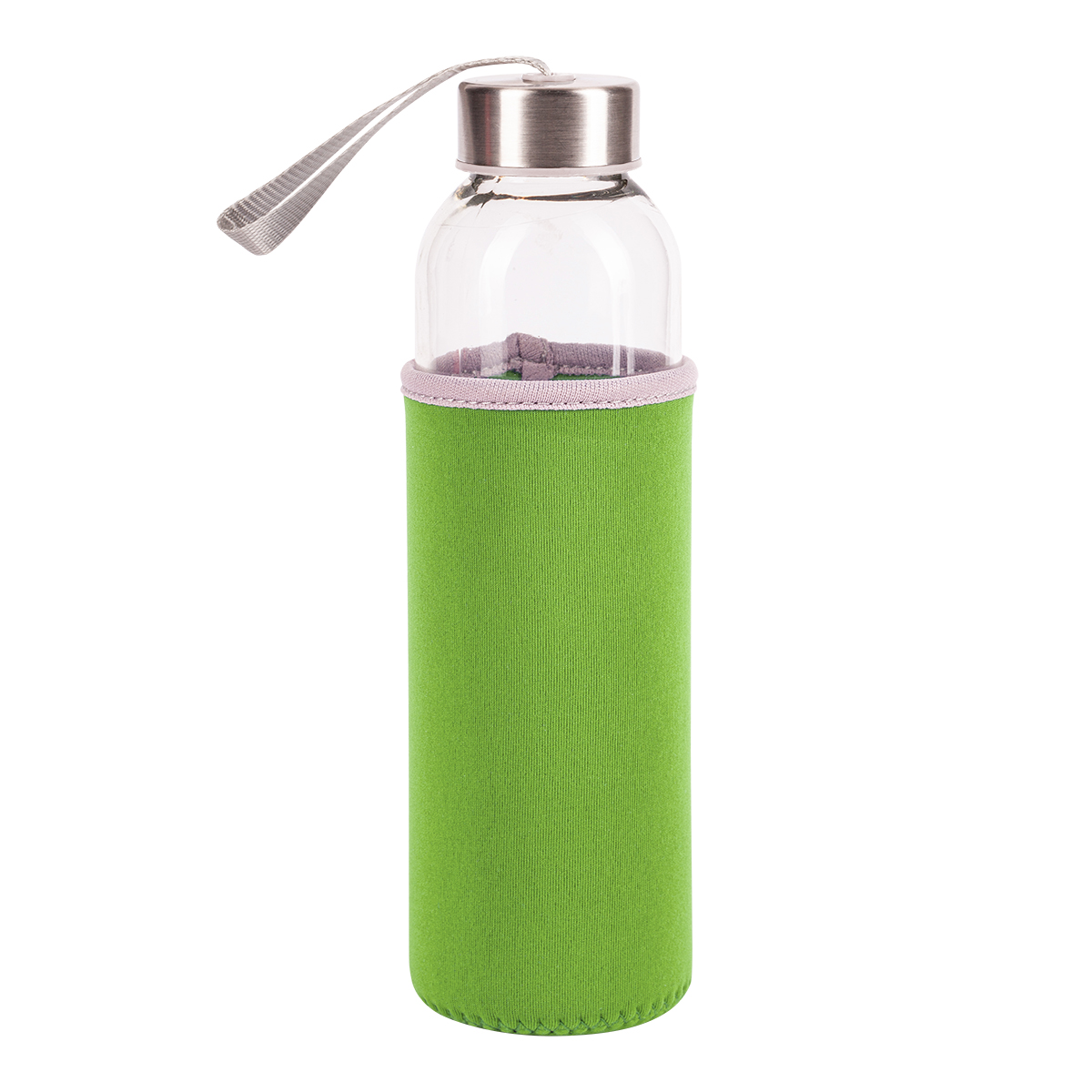 R08276.55 - Szklana butelka Vim 500 ml, jasny zielony