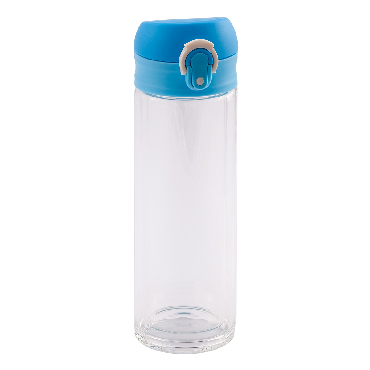 R08284.28 - Butelka szklana Abisko 280 ml, jasny niebieski
