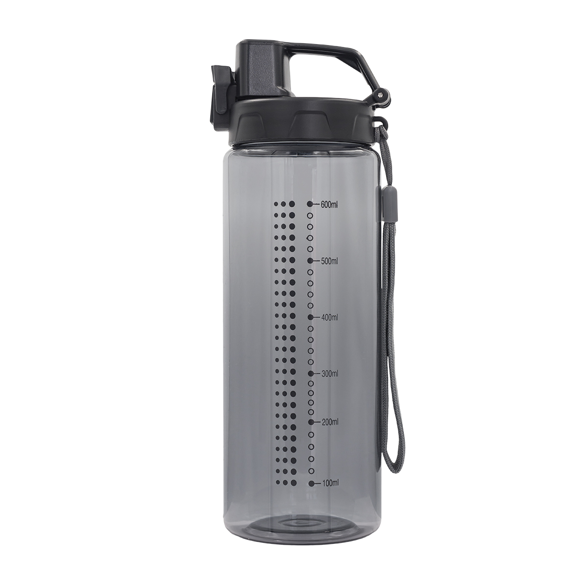 R08312.02 - Bidon Feelsogood 700 ml, czarny/szary