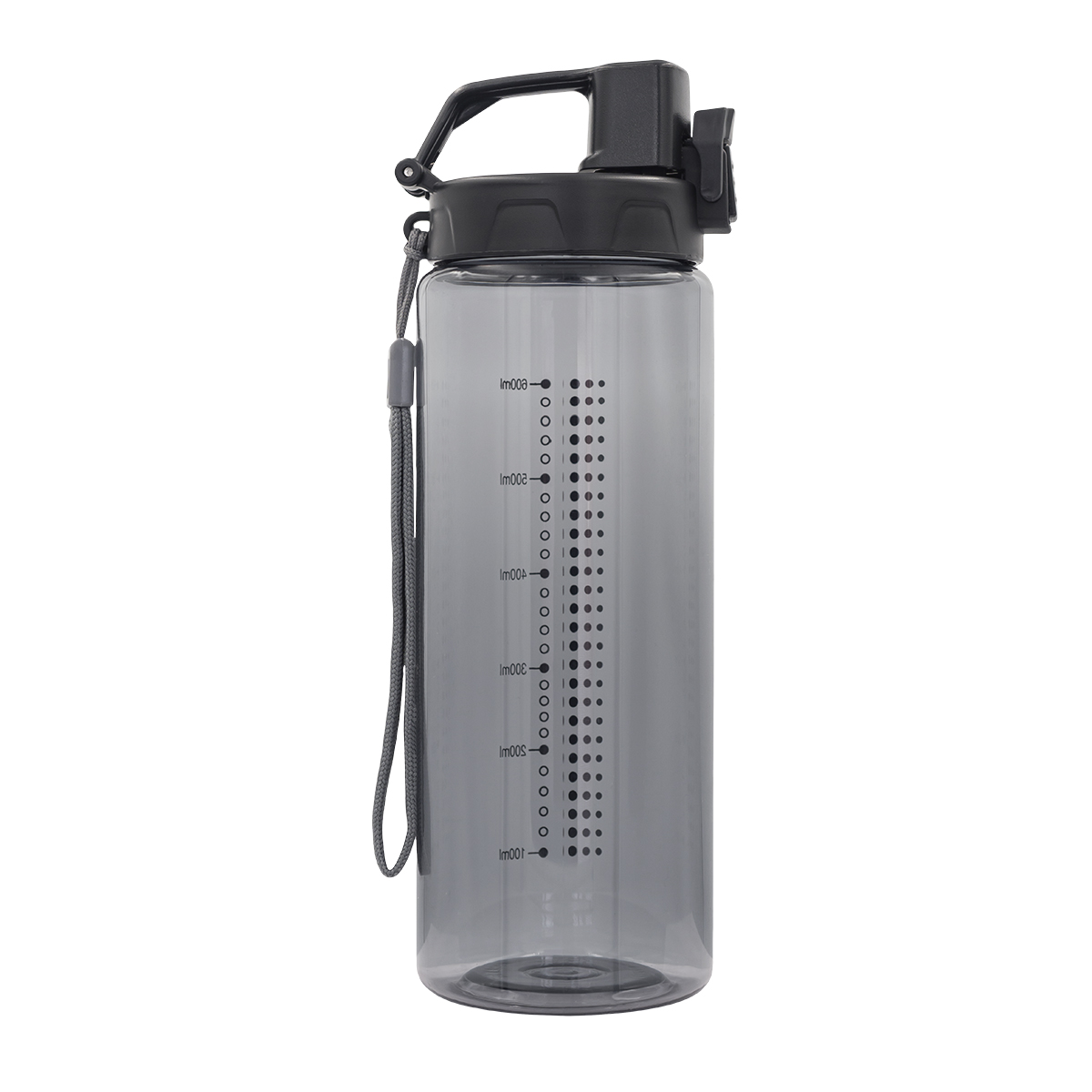 R08312.02 - Bidon Feelsogood 700 ml, czarny/szary