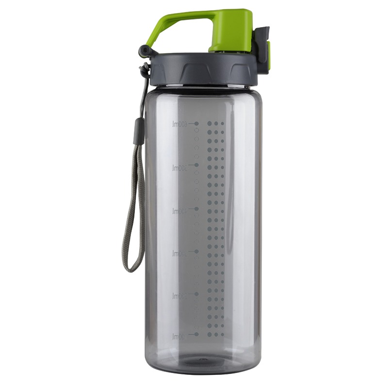 R08312.05 - Bidon Feelsogood 700 ml, zielony/szary