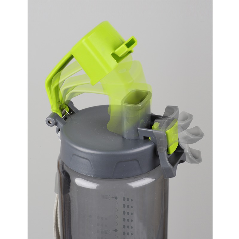 R08312.05 - Bidon Feelsogood 700 ml, zielony/szary