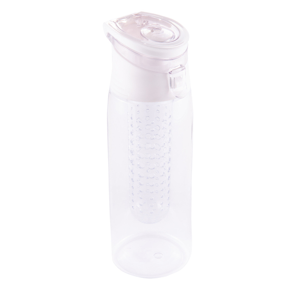R08313.06 - Bidon Frutello 700 ml, biały/transparentny