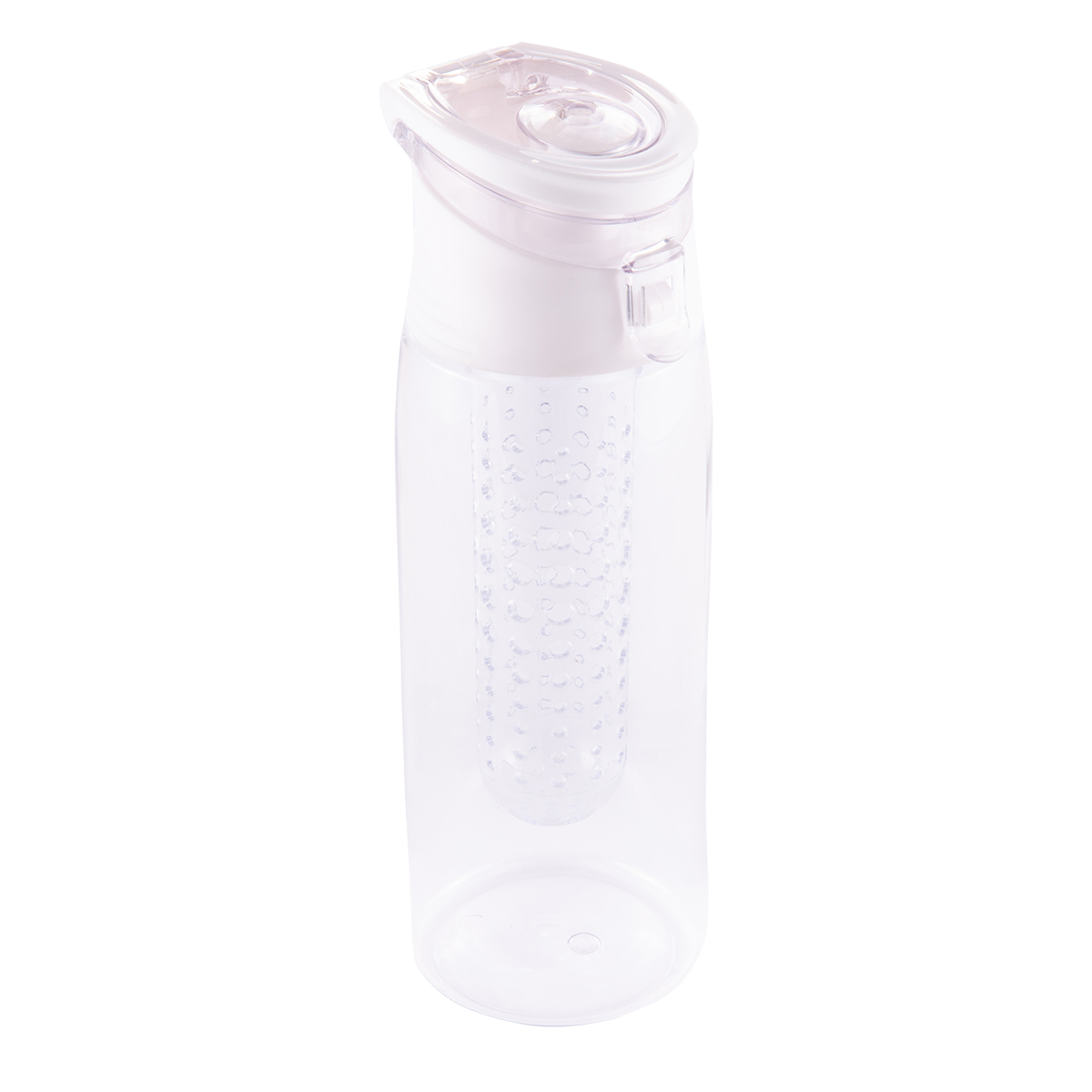 R08313.06.O - Bidon Frutello 700 ml, biały/transparentny
