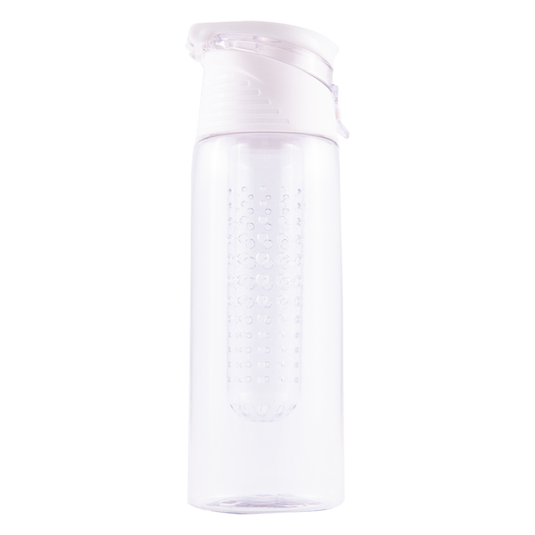 R08313.06 - Bidon Frutello 700 ml, biały/transparentny