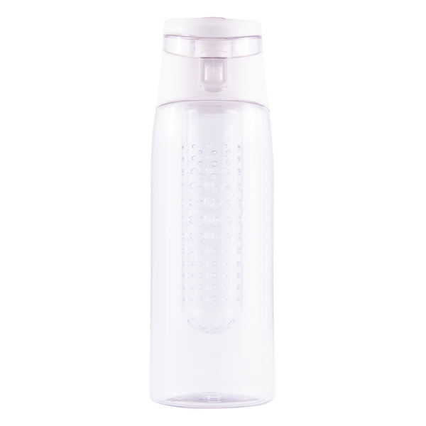 R08313.06 - Bidon Frutello 700 ml, biały/transparentny