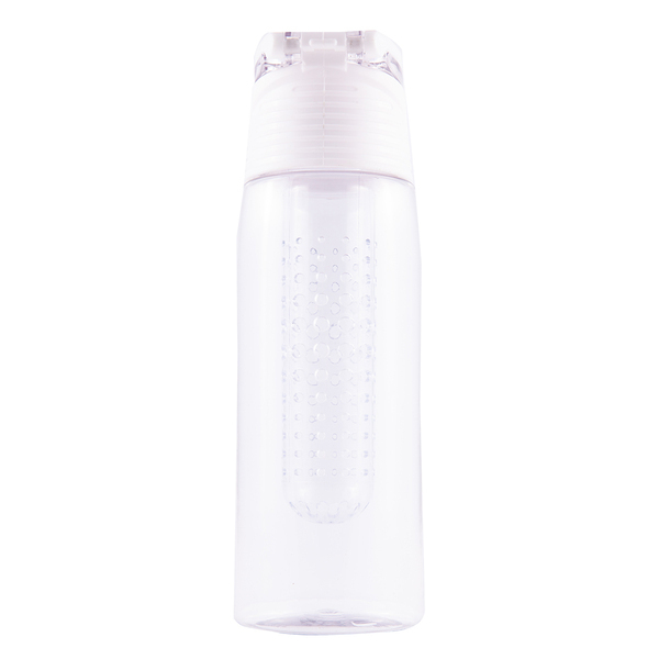 R08313.06 - Bidon Frutello 700 ml, biały/transparentny