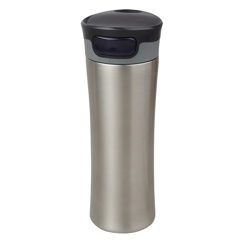 R08326.02 - Kubek termiczny Telescope 430 ml, czarny/srebrny