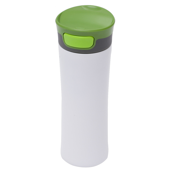 R08326.06 - Kubek termiczny Telescope 430 ml, biały/zielony