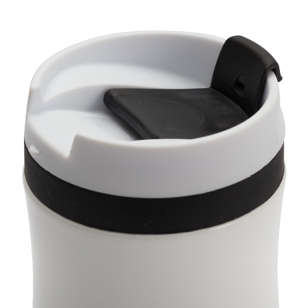 R08336.02.O - Kubek termiczny Viki 390 ml, czarny/biały