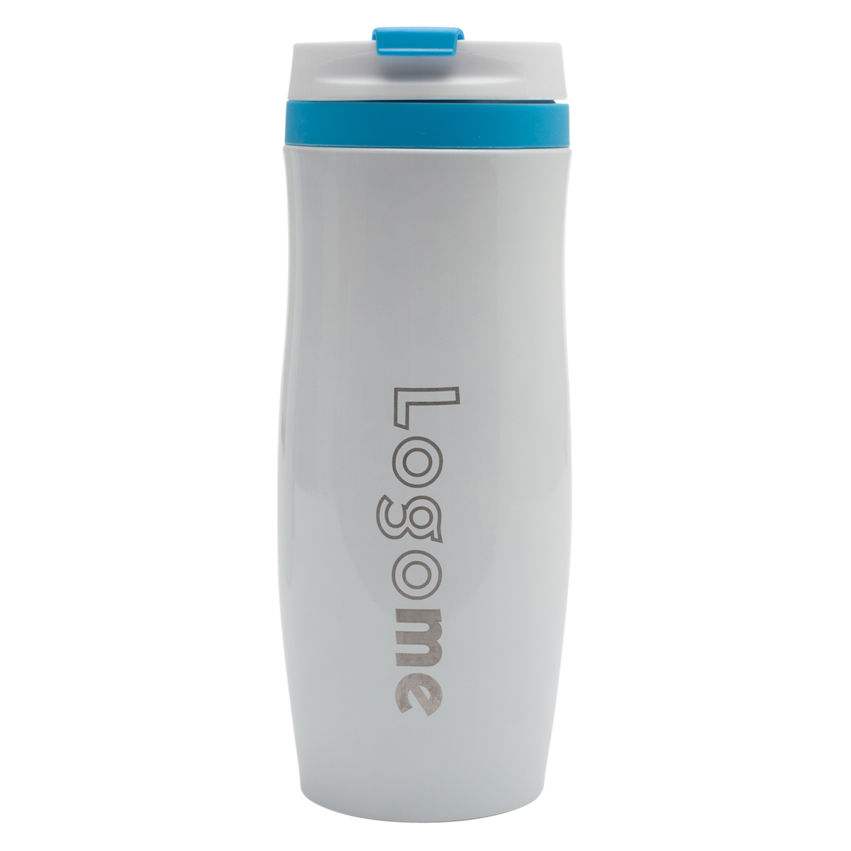 R08336.04 - Kubek termiczny Viki 390 ml, niebieski/biały