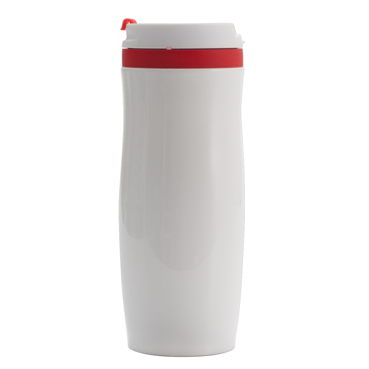 R08336.08 - Kubek termiczny Viki 390 ml, czerwony/biały