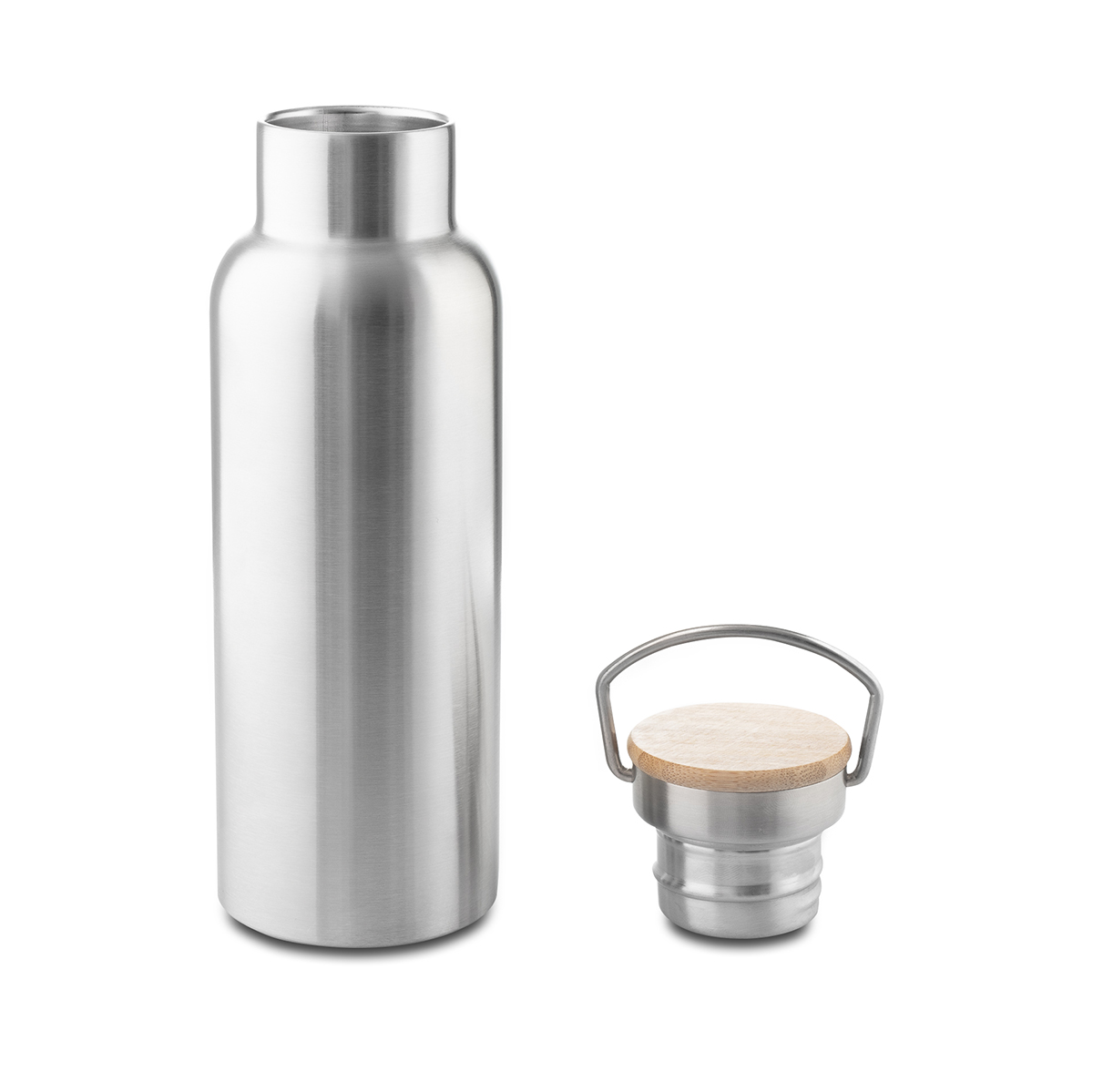 R08412.01 - Butelka termiczna Malmo 500 ml, srebrny