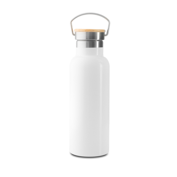 R08412.06 - Butelka termiczna Malmo 500 ml, biały