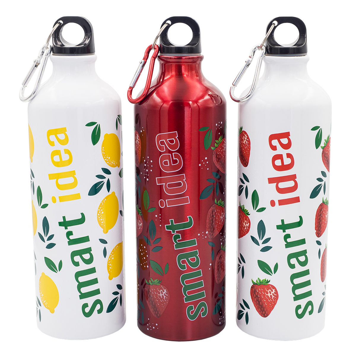 R08417.08 - Bidon aluminiowy Easy Tripper 800 ml, czerwony