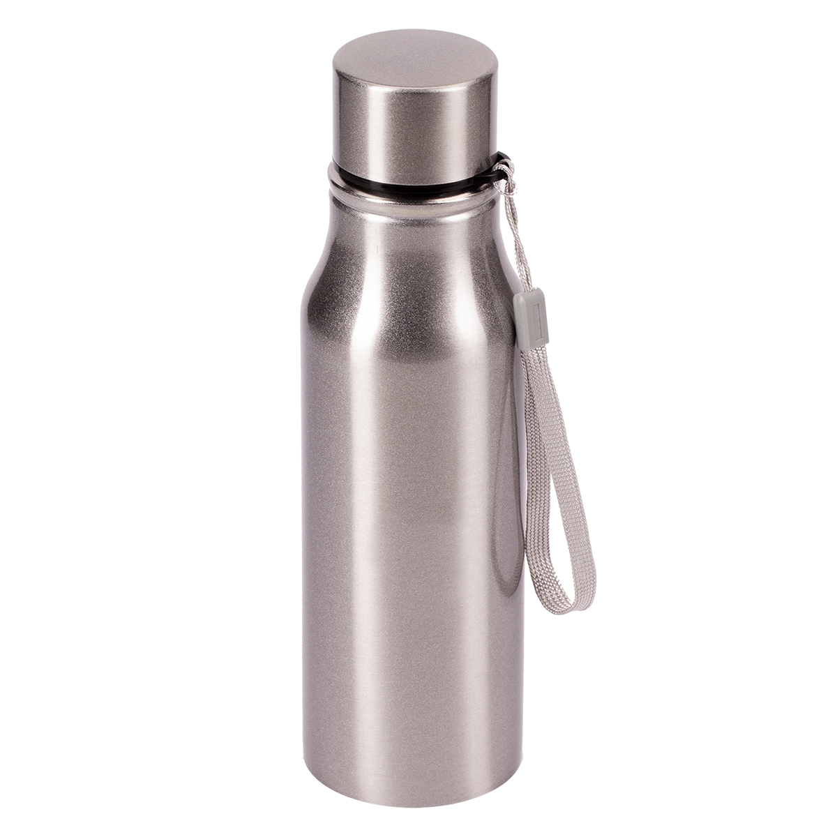 R08418.01 - Bidon stalowy Fun Tripping 700 ml, srebrny