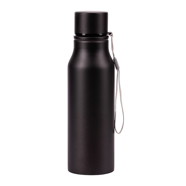 R08418.02 - Bidon stalowy Fun Tripping 700 ml, czarny