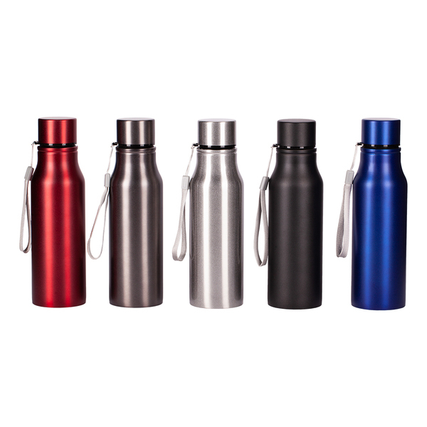 R08418.04 - Bidon stalowy Fun Tripping 700 ml, niebieski