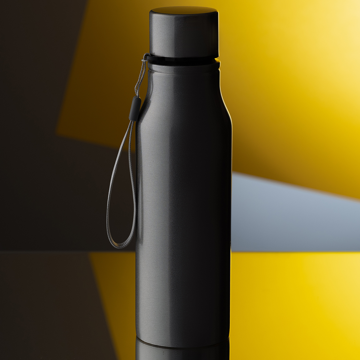 R08418.41 - Bidon stalowy Fun Tripping 700 ml, grafitowy