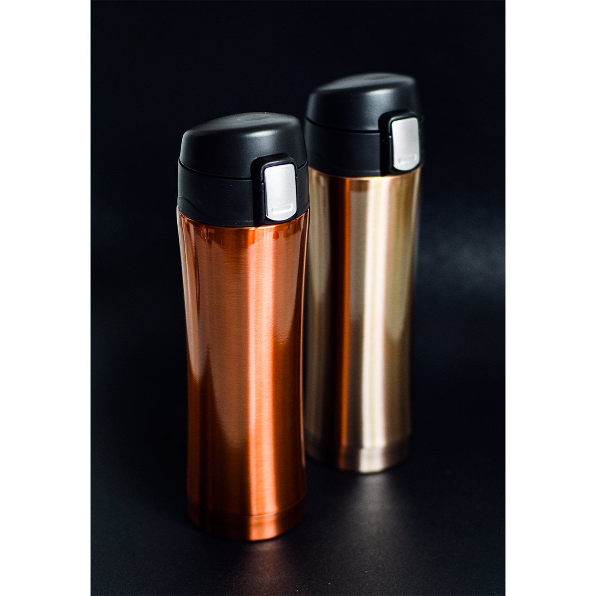 R08424.15 - Kubek termiczny Secure 400 ml, pomarańczowy