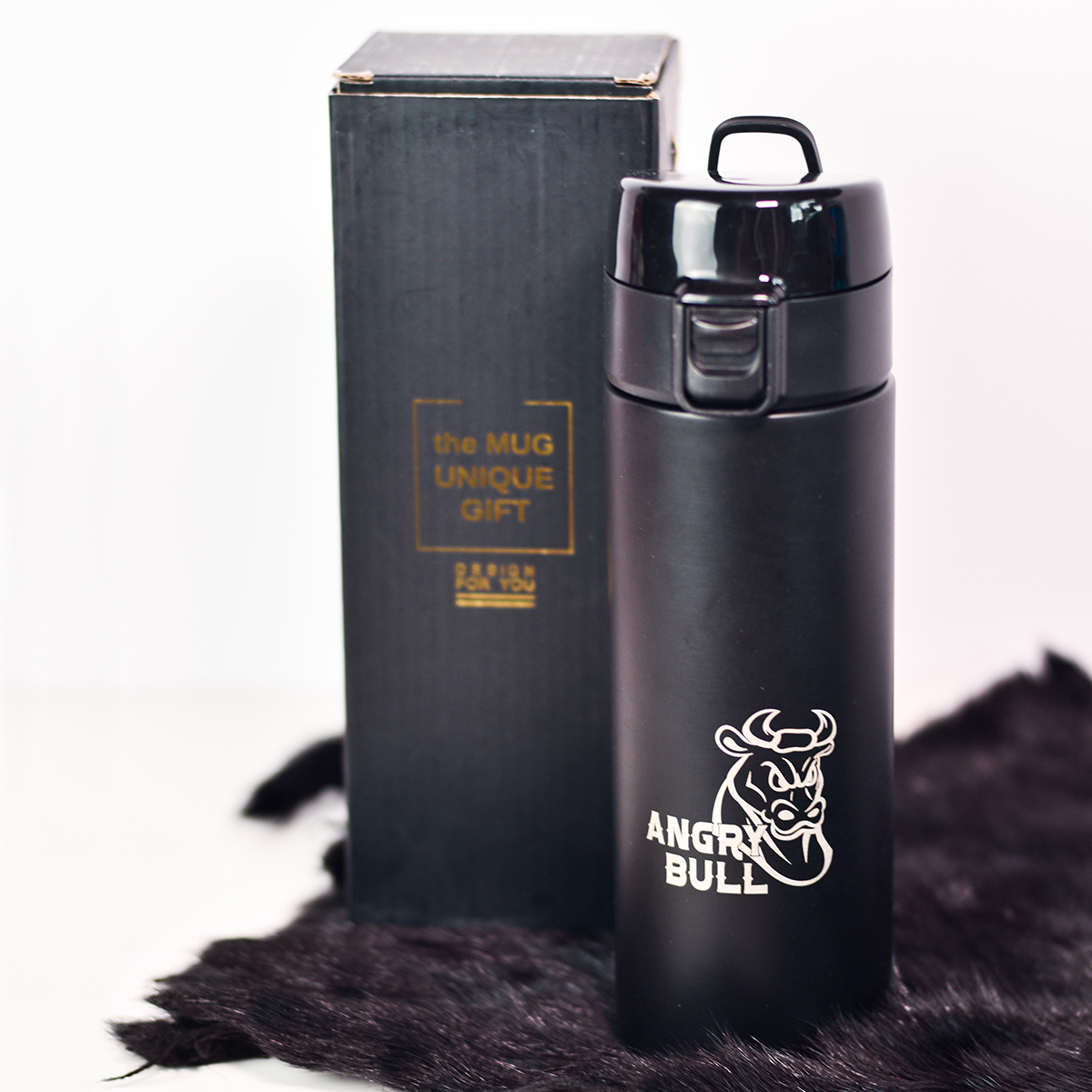 R08425.02 - Kubek termiczny Oslo 500 ml, czarny