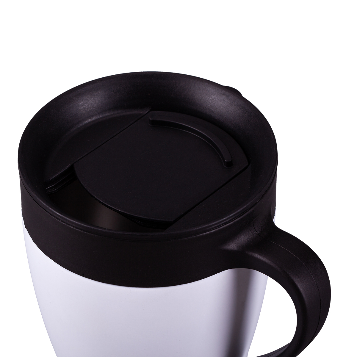 R08427.06 - Kubek z uchem Chillout 350 ml, biały