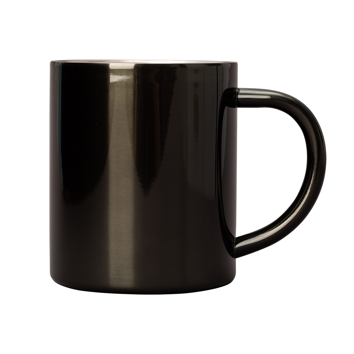R08490.02 - Kubek stalowy Stalwart 300 ml, czarny