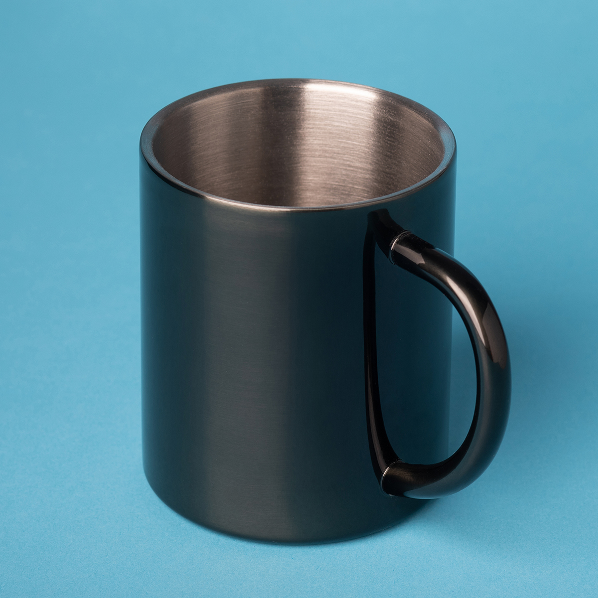 R08490.02 - Kubek stalowy Stalwart 300 ml, czarny