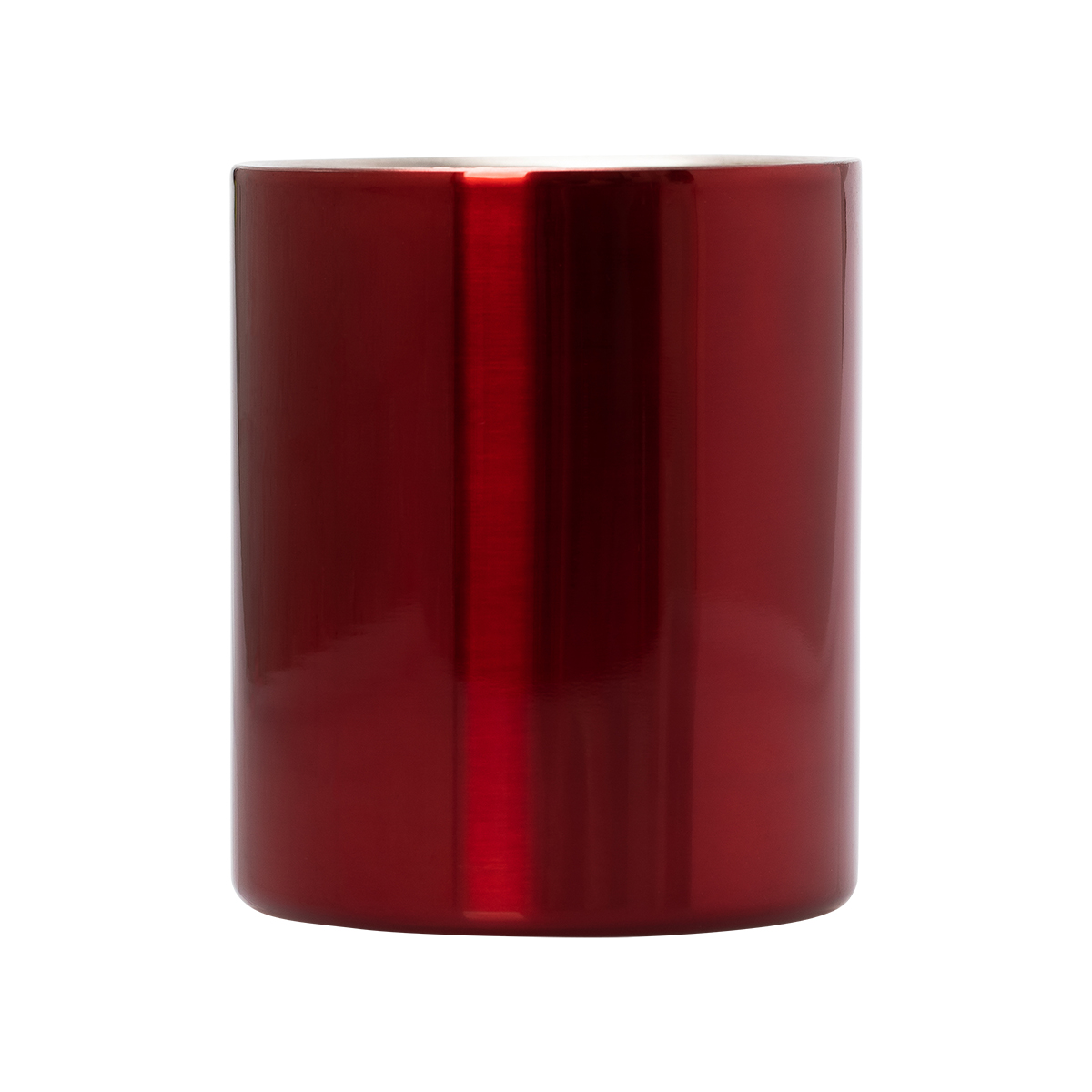 R08490.08 - Kubek stalowy Stalwart 300 ml, czerwony