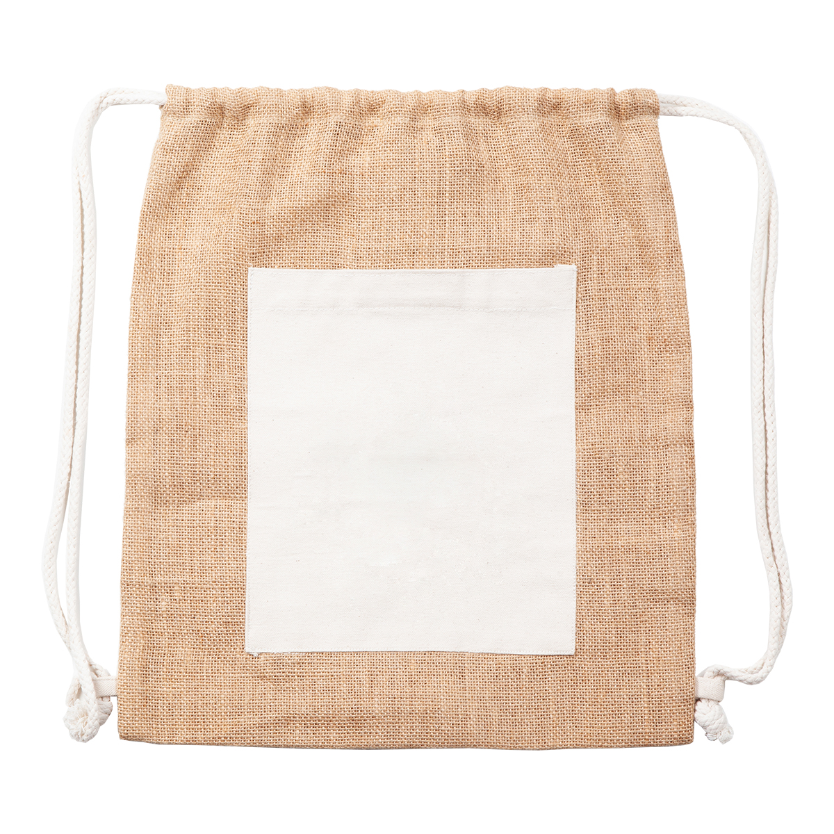 R08505.10 - Plecak jutowy Eco-Pure, brązowy