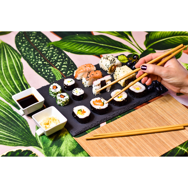 R17142.02.O - Zestaw do sushi Temaki, czarny