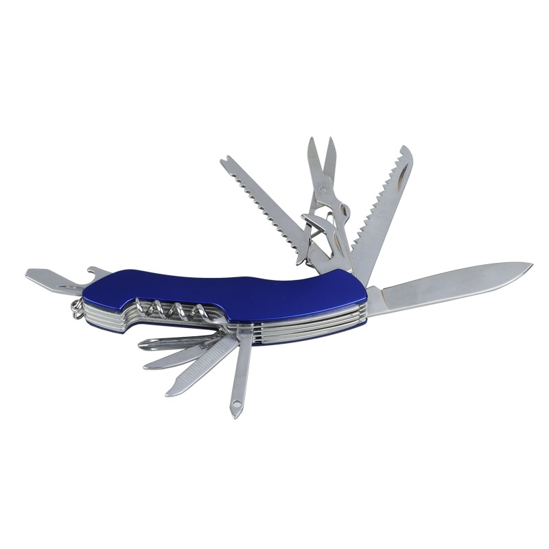 R17513 - Scyzoryk 12-funkcyjny Mainz, niebieski