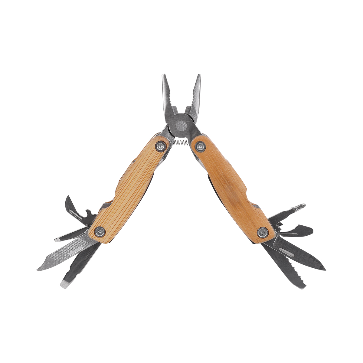 R17565.10 - Mini multitool Exton, brązowy