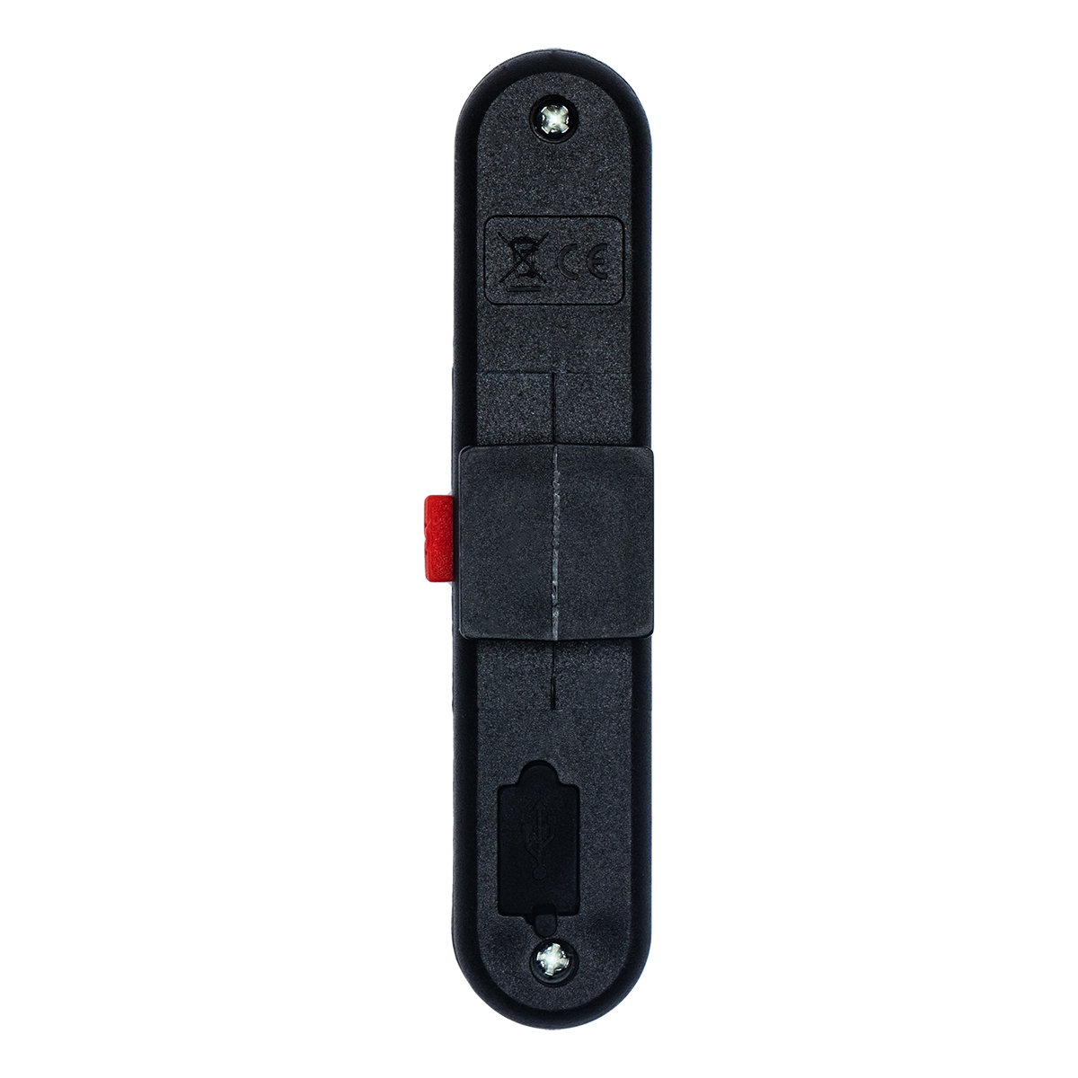 R17850.02 - Lampka rowerowa Utrecht,  ładowana przez  USB, czarny