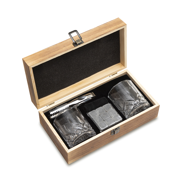 R22549.10 - Zestaw do whisky Adare, brązowy