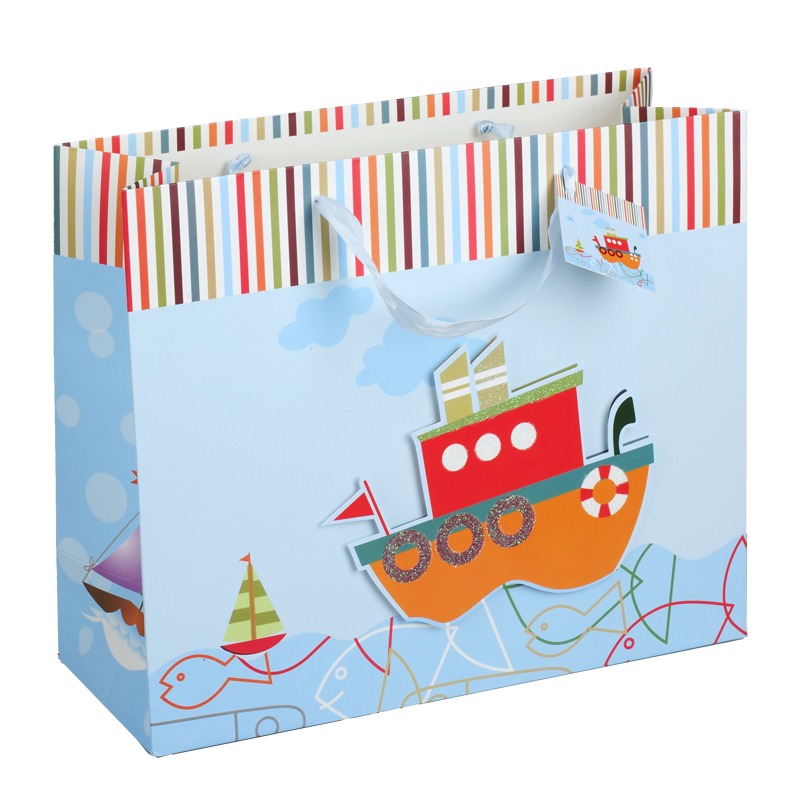 R26003 - Torba na prezenty Ship, mix