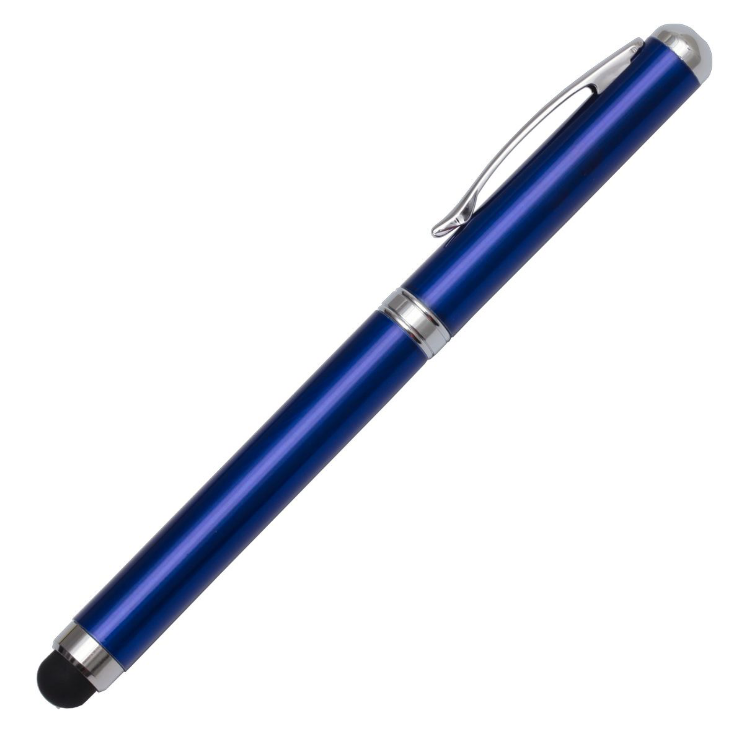 R35423.04 - Długopis ze wskaźnikiem laserowym Supreme – 4 w 1, niebieski