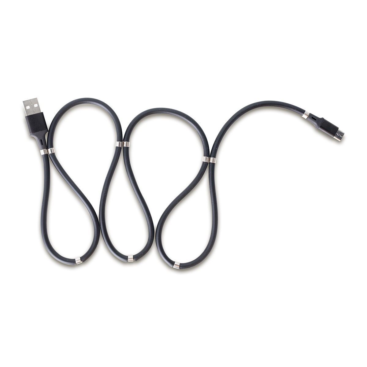R50160.02 - Kabel z magnesami Connect, czarny