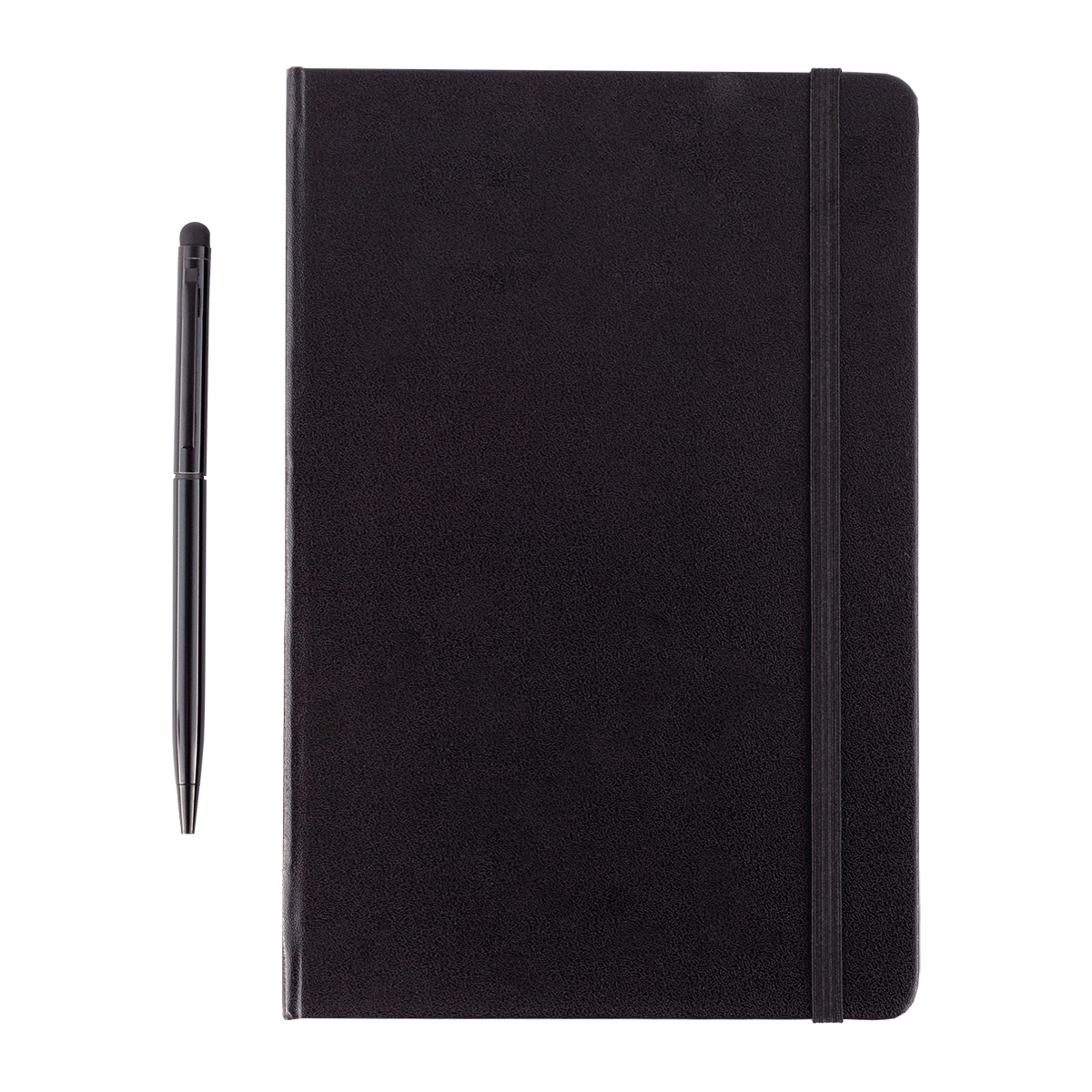 R64214.02 - Zestaw notes z długopisem Abrantes, czarny