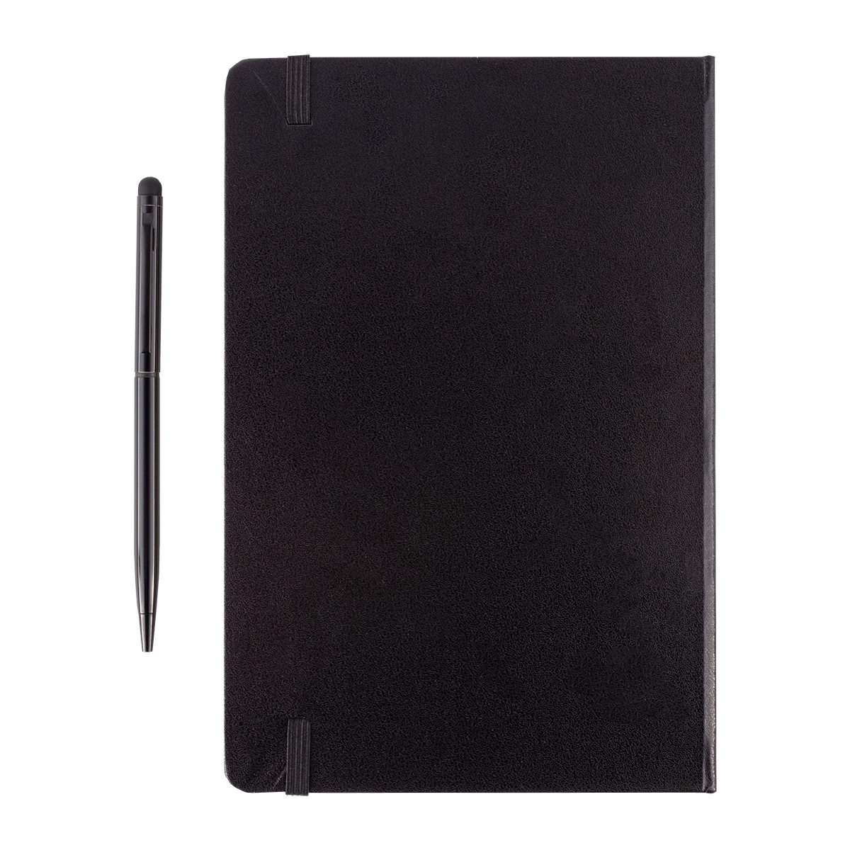 R64214.02 - Zestaw notes z długopisem Abrantes, czarny