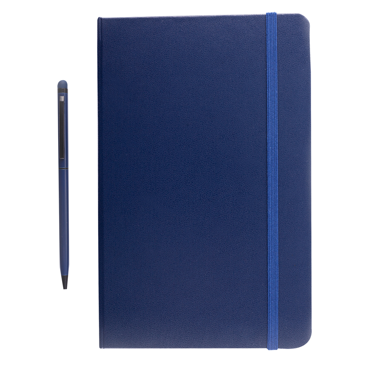 R64214.42 - Zestaw notes z długopisem Abrantes, granatowy