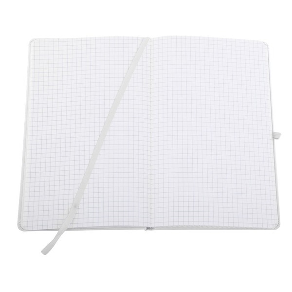 R64227.06 - Notatnik 130x210/80k kratka Asturias, biały