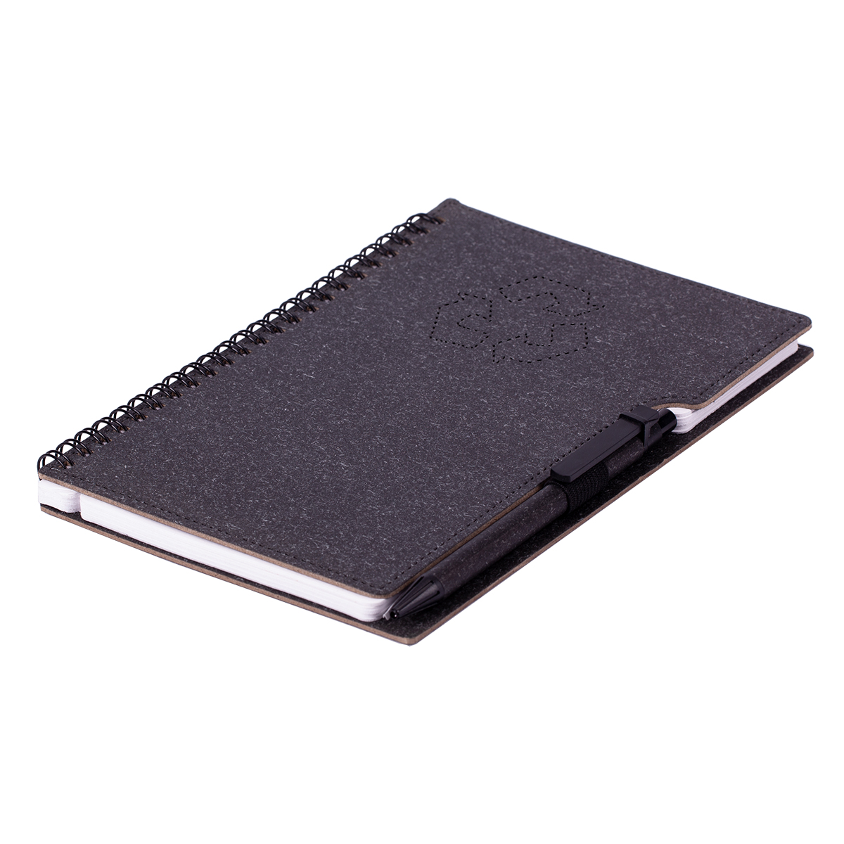R64246.02 - Notatnik Telde A5, czarny