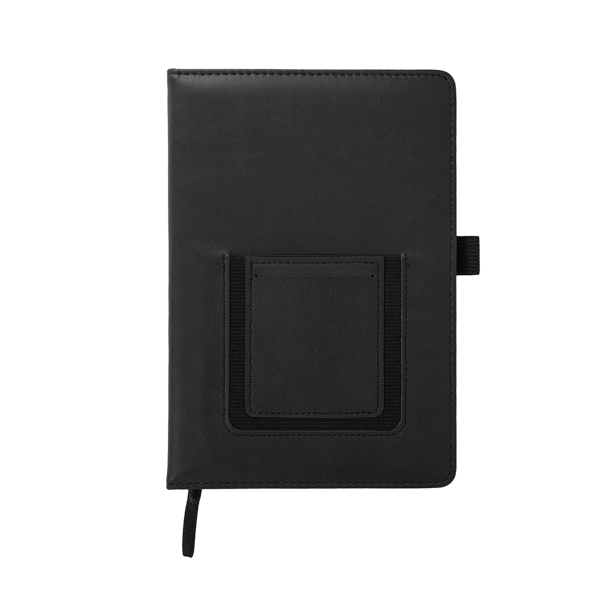 R64248.02 - Notes z kieszonką na telefon Eibar, czarny