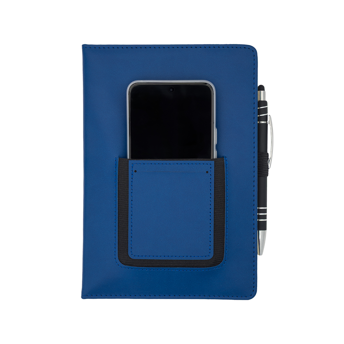 R64248.42 - Notes z kieszonką na telefon Eibar, granatowy